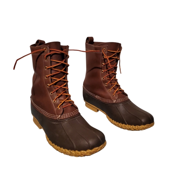 Bean Boots By L.L. Bean Maine Duck Hunting Boots Men's 10W, Made In U.S.A. - Picture 5 of 11